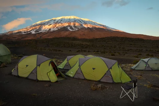 Arrow Glacier Camp